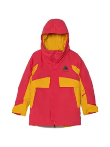 Куртка с капюшоном и вставками Burton, красный