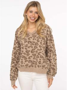 Свитер 3D Leo светло-коричневого цвета Zwillingsherz