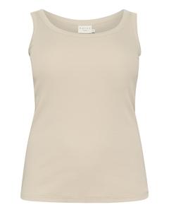 Топ KAFFE CURVE KCCarina, светло-серый