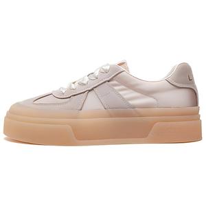 Дышащие низкие повседневные туфли для женщин LINGPAO, Beige