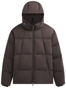 Куртка Kith &amp; Giorgio Armani Midi Puffer, коричневый