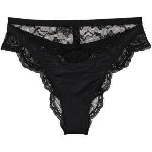 Victoria's Secret Женские трусы 1 упаковка Black