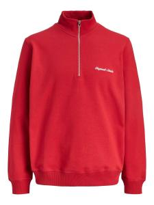 JACK & JONES Свитшот 'JORNorrebro' в красном цвете
