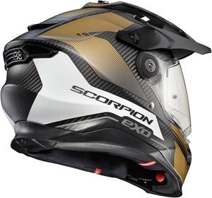 Шлем ScorpionEXO XT9000, золотой / черный / белый