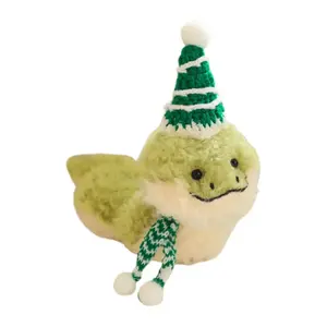 Креативная милая плюшевая кукла змейка, высота 25см/35см/45см OLOEY, зеленый