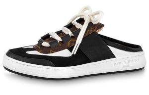 Шлепанцы женские Louis Vuitton, черный / коричневый