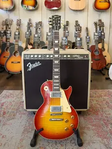 Gibson Les Paul '59 Reissue 2025 - Вишневый солнечный взрыв с эффектом VOS