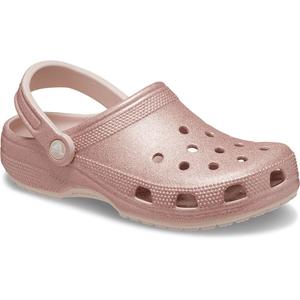 Сабо Crocs Classic Glitter, золотой