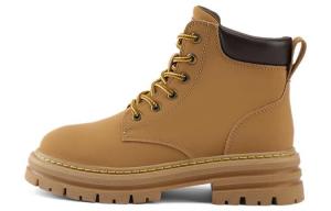 Ботинки женские DAPHNE Martin на шнуровке, коричневый