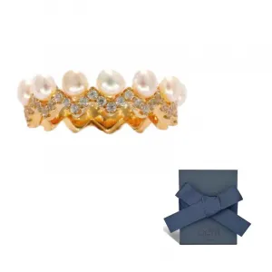 Apm Monaco Кольца из 925 стерлингового серебра для женщин в цвете gold