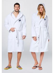 Polo Sylt Белый банный халат