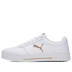 Кроссовки carina summer cat leisure board shoes white/golden Puma, белый