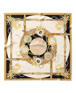 Moment in Time — шелковый платок для женщин, скрученный вручную Elizabetta, синий