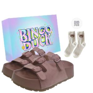 BINGO DUCK Женские противоскользящие тапочки устойчивые к истиранию - Хаки, цвет Khaki