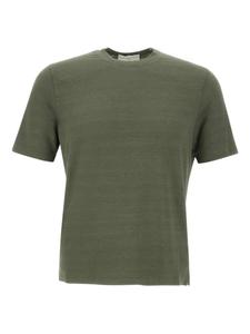 Футболка с короткими рукавами и круглым вырезом от Filippo De Laurentiis, зеленый