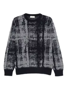 Свитер с круглым вырезом Piacenza Cashmere, синий