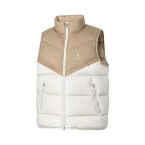 Пуховик Unisex Stand Collar Moderate Padded VanCamel, хаки