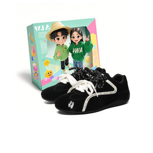 Нескользящие, амортизирующие, ударопрочные, износостойкие, легкие, низкие, женские кроссовки WJA, Red