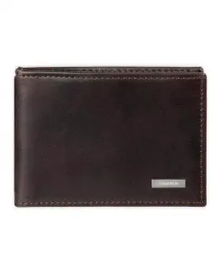Мужской кошелек Arcadia с RFID-защитой и кожаным передним карманом с откидной застежкой Calvin Klein