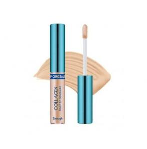 Консилер для лица с увлажняющими и осветляющими свойствами. Enough, Collagen Cover Tip Concealer #01