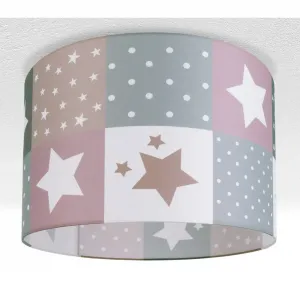 Потолочный светильник Cosmo 345 E27, детская лампа, потолочный светильник LED для детской комнаты с мотивом звезд E27 Paco Home, белый