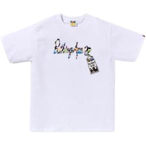 Футболка FW25 мужская A BATHING APE, белый