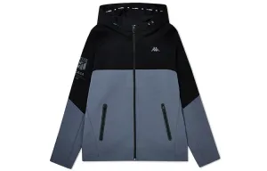 Толстовка мужская с капюшоном Moderate Regular Kappa, midnight синий черный-906