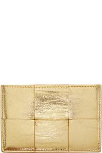 Золотой держатель для кассеты Bottega Veneta