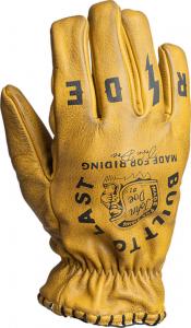 Мотоциклетные перчатки John Doe coyote, Yellow/Black