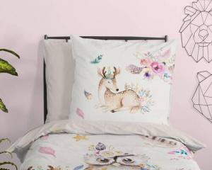 Молодежное Постельное белье meandra микрофибра 135/200 см, мультиколор