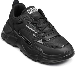 Мужские легкие кроссовки KARL LAGERFELD из смешанных материалов, черный