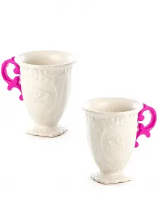 Набор I-Wares из двух фарфоровых кружек Seletti, белый