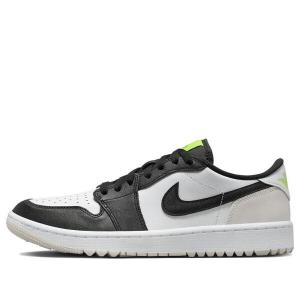 Кроссовки Air Jordan 1 Low Golf 'Phantom Volt', белый
