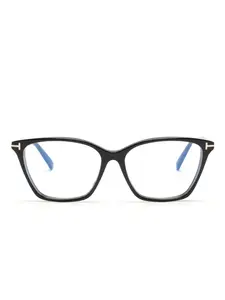 Очки в прямоугольной оправе TOM FORD Eyewear, черный