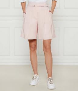 Шерстяные шорты taleda Regular fit Boss, розовый