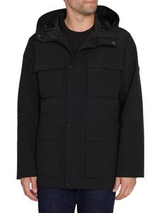 Полевая куртка с капюшоном Sam Edelman, черный