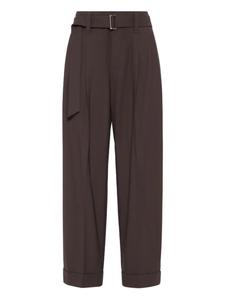 Brunello Cucinelli брюки Sartorial, коричневый