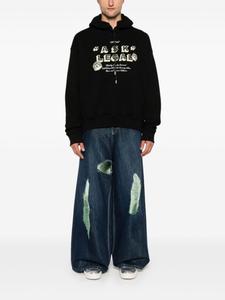 Off-White худи Ask Legal Skate, черный