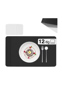 Многоцветные салфетки для стола Sänger, набор 12 предметов