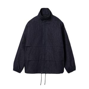 Джинсовая куртка с заниженным плечом LACOSTE, черный