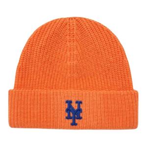 Полиэстеровые шапки-бини Unisex Orange MLB, оранжевый