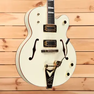 Gretsch Limited G8424T Billy Duffy Signature Falcon Hollow Body с Bigsby - Винтажный белый-JT24051597
