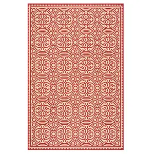 Ковер из линдена Safavieh, мультиколор, 199x199 см, круглый