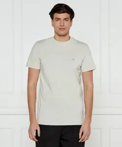 Футболка Regular fit Calvin Klein Jeans, бежевый
