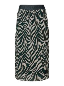 Миди юбка STREET ONE, Pastel green/Dark green