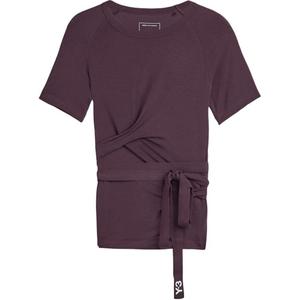 Y-3 Футболка Y 3 женская фиолетовая