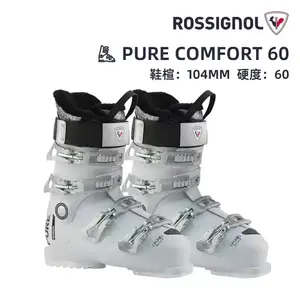 Rossignol Горнолыжные ботинки golden rooster speed80 средней жесткости унисекс и pure-60 средней жесткости женские размер 26, 265