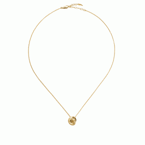 Missoma X lucy Уильямс подвеска с узлом "Pave", золото