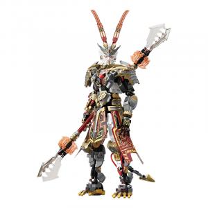 Стильные пластиковые строительные блоки Player Qitian Dasheng Dimensional Traveler Mecha, 1230 деталей+ TC2411 TOP TOY