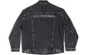 Куртка женская Balenciaga джинсовая, черный
